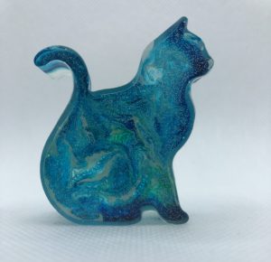 Cat Resin Figurine Local Artists